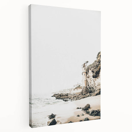 A vibrant, abstract depiction of summer on stretched canvas, ideal for kitchen wall art.