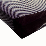 Patterned Rhythm – Emotive Silhouette Wall Art with Optical Vibes