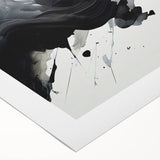 Black and White Abstract Bedroom Wall Art – Framed & Canvas