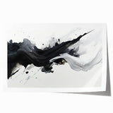 Black and White Abstract Bedroom Wall Art – Framed & Canvas