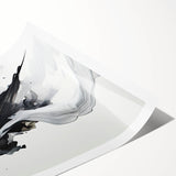 Black and White Abstract Bedroom Wall Art – Framed & Canvas