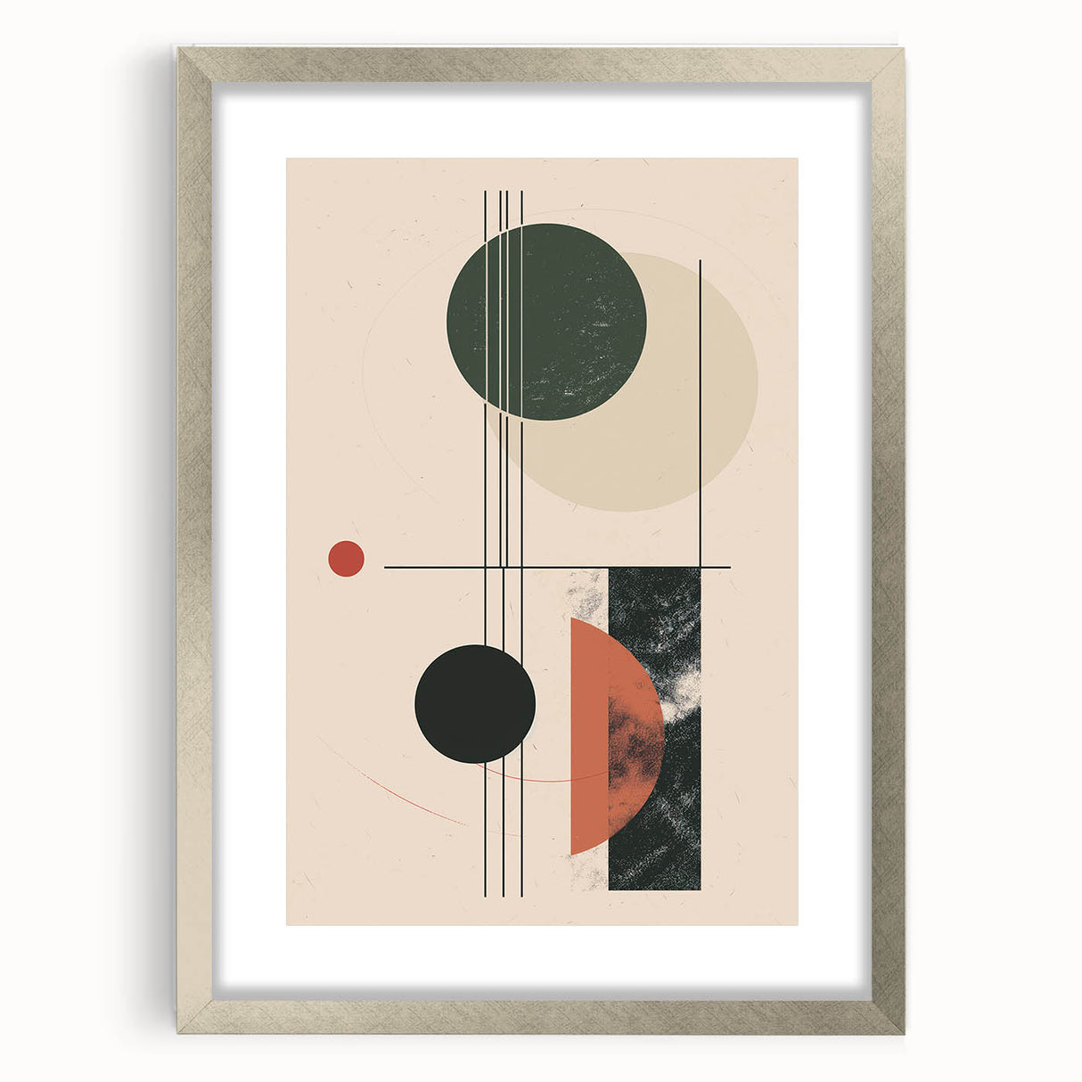Acrylic Dining Room Artwork – Geometric Abstract Wall Art