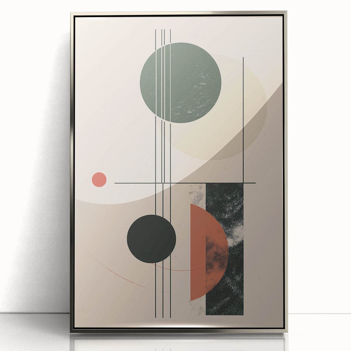 Acrylic Dining Room Artwork – Geometric Abstract Wall Art