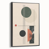 Acrylic Dining Room Artwork – Geometric Abstract Wall Art