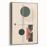 Acrylic Dining Room Artwork – Geometric Abstract Wall Art