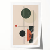 Acrylic Dining Room Artwork – Geometric Abstract Wall Art