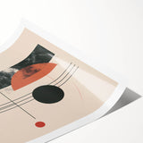 Acrylic Dining Room Artwork – Geometric Abstract Wall Art