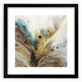 Luxury Gold & Blue Office Wall Art - Abstract Corporate Decor