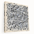 Abstract splatter canvas art in vibrant colors, showcasing a dynamic design with bold patterns, ideal for modern interior decor or artistic spaces.