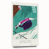 Bold Art Deco Wall Art – 1920s Surrealist Fashion Illustration Print