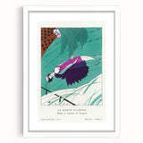 Bold Art Deco Wall Art – 1920s Surrealist Fashion Illustration Print