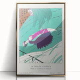 Bold Art Deco Wall Art – 1920s Surrealist Fashion Illustration Print