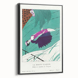 Bold Art Deco Wall Art – 1920s Surrealist Fashion Illustration Print