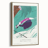 Bold Art Deco Wall Art – 1920s Surrealist Fashion Illustration Print