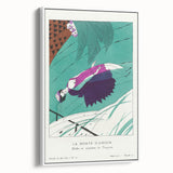 Bold Art Deco Wall Art – 1920s Surrealist Fashion Illustration Print