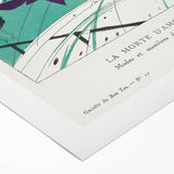 Bold Art Deco Wall Art – 1920s Surrealist Fashion Illustration Print