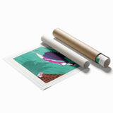 Bold Art Deco Wall Art – 1920s Surrealist Fashion Illustration Print