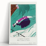 Bold Art Deco Wall Art – 1920s Surrealist Fashion Illustration Print