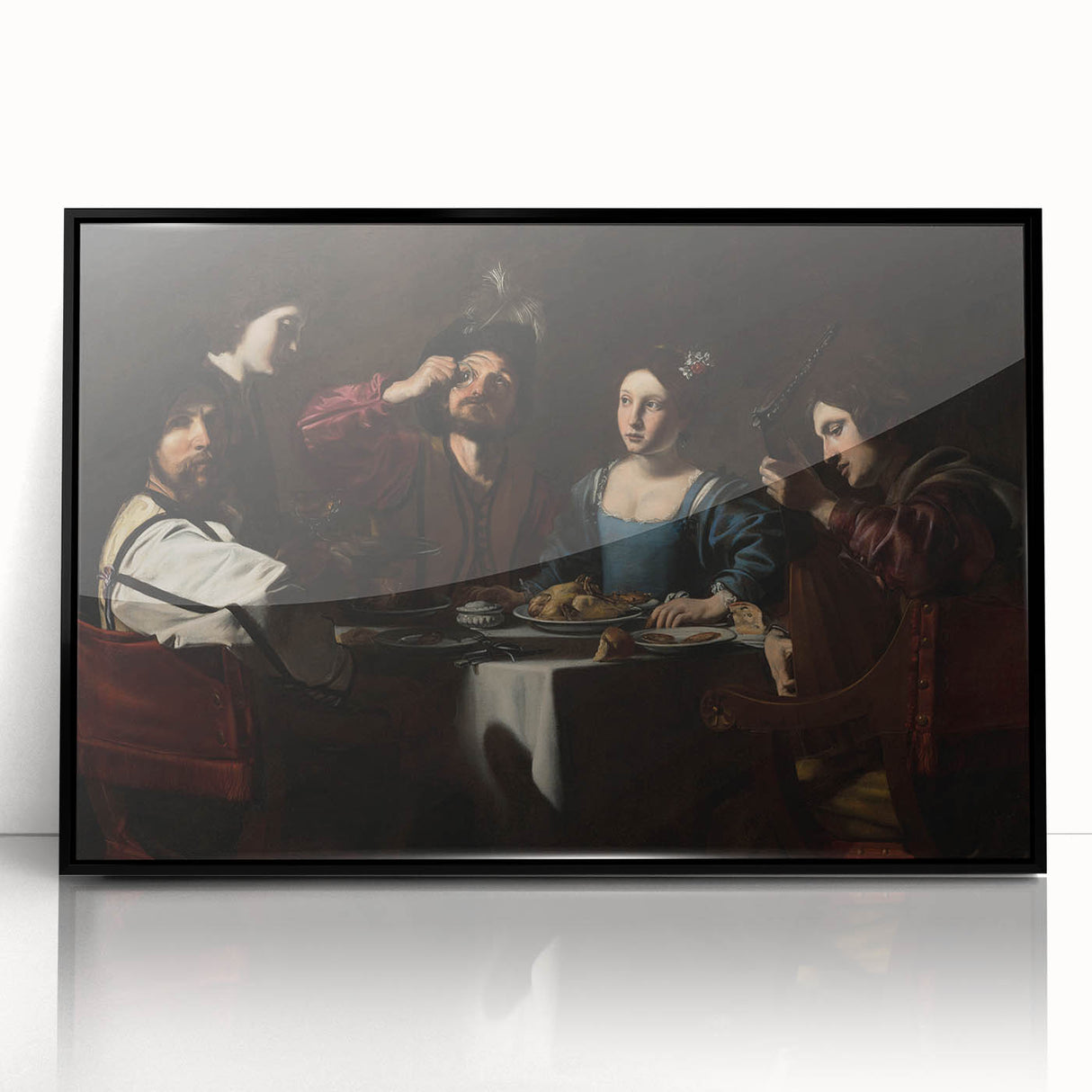 Baroque and Rococo Wall Art - Classic Antique Art Print