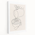 Large canvas depicting assorted fruits in rich, vibrant colors, ideal for kitchen wall art.