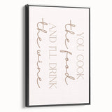 Black and white vintage poster art of a landscape on framed canvas, suitable for bedroom decor.