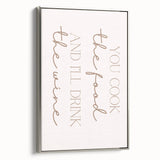 Landscape art painting of rolling hills on framed canvas, featuring a muted palette of earth tones.