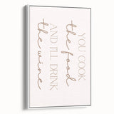 Vintage poster art of colorful fruits on a black background, framed canvas, ideal for living room decor.