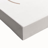 Large art of a black and white landscape painting on stretched canvas, ideal for bedroom wall decor.