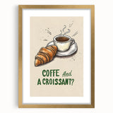 Extra large framed abstract art print featuring assorted pastries in pastel shades, ideal for living room decor.