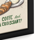 Close-up of a framed canvas featuring colorful pastries on a black background, ideal for extra large living room wall art.