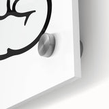 Rock On Hand - Boys Room Wall Art Kids Bedroom Decor