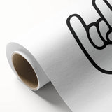 Rock On Hand - Boys Room Wall Art Kids Bedroom Decor