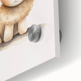Adorable Lamb Nursery Wall Art – Baby Room Decor & Kids Prints