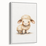 Adorable Lamb Nursery Wall Art – Baby Room Decor & Kids Prints