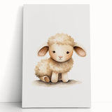 Adorable Lamb Nursery Wall Art – Baby Room Decor & Kids Prints