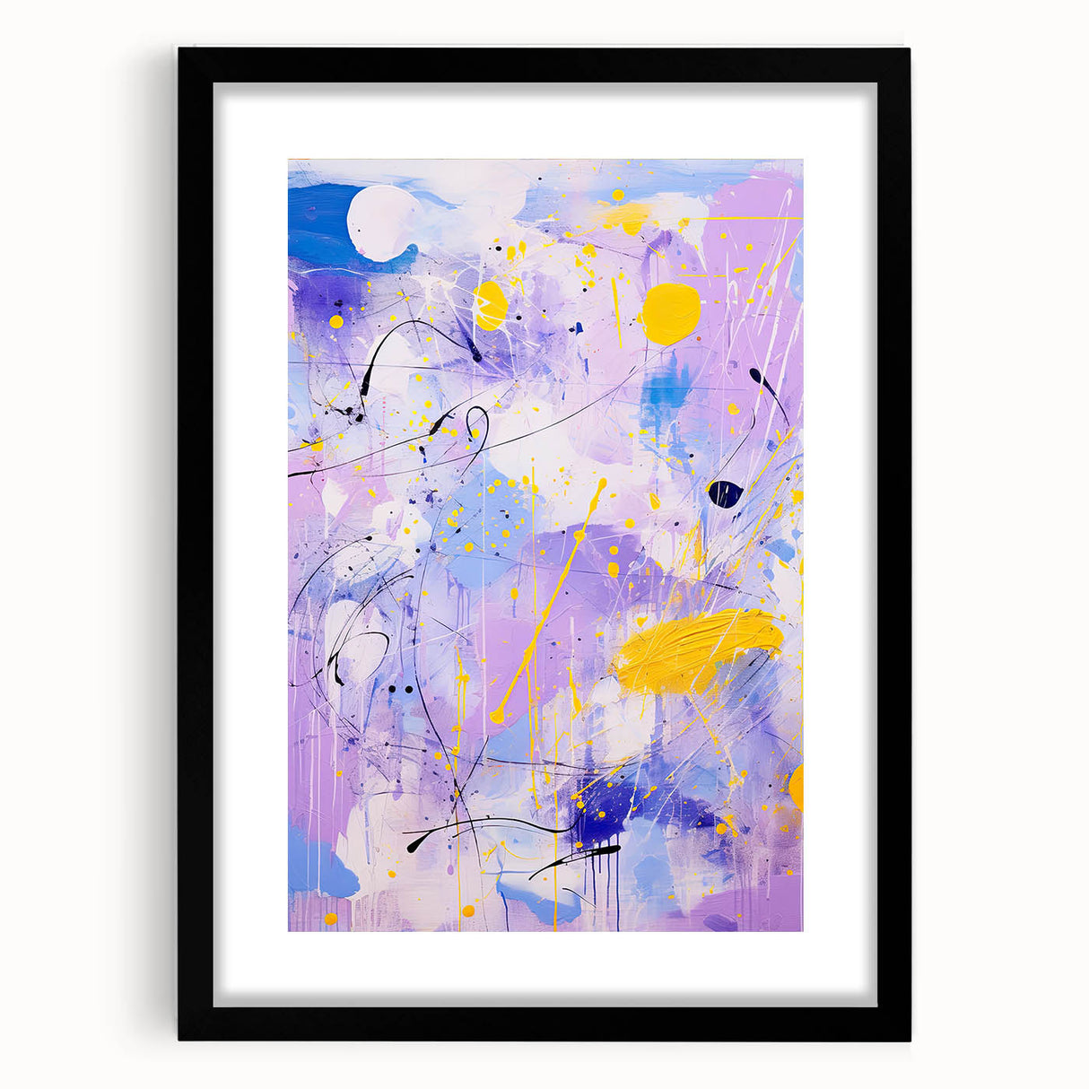 Abstract Kids Room Wall Art – Rolled Canvas Prints for Kids