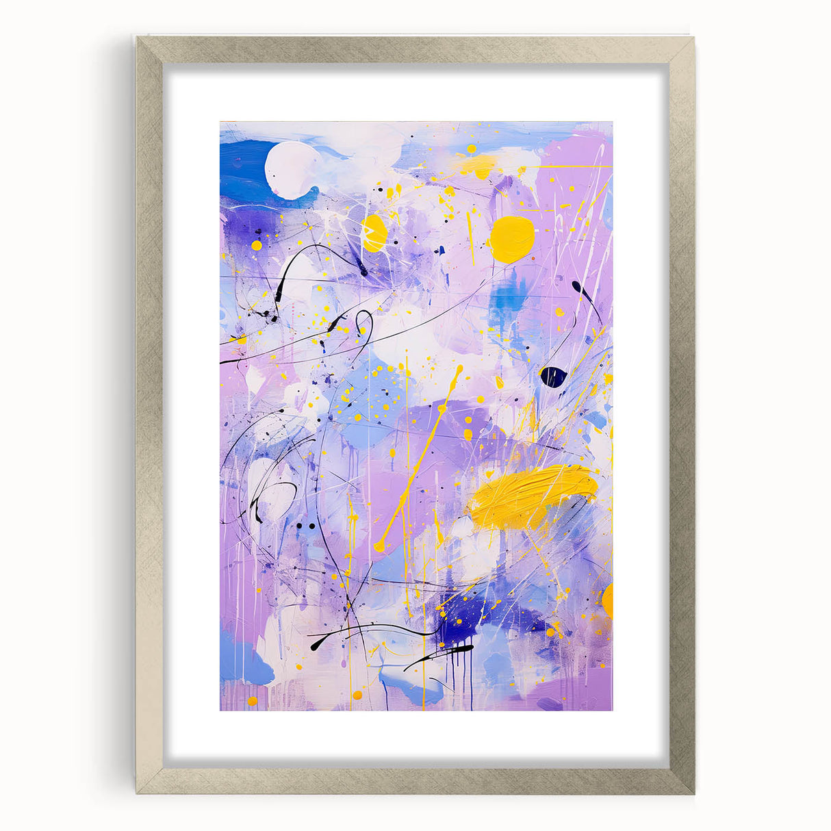 Abstract Kids Room Wall Art – Rolled Canvas Prints for Kids
