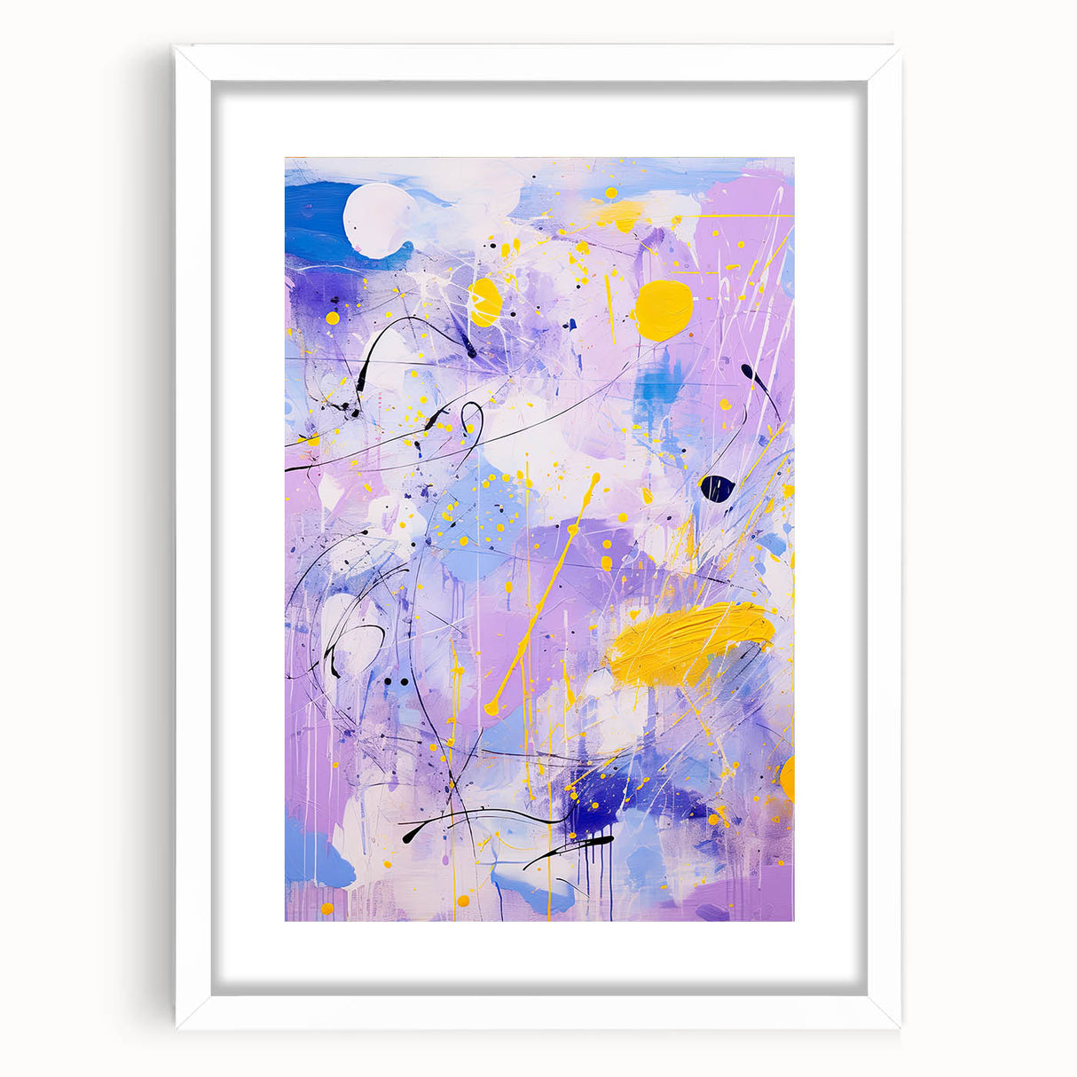 Abstract Kids Room Wall Art – Rolled Canvas Prints for Kids