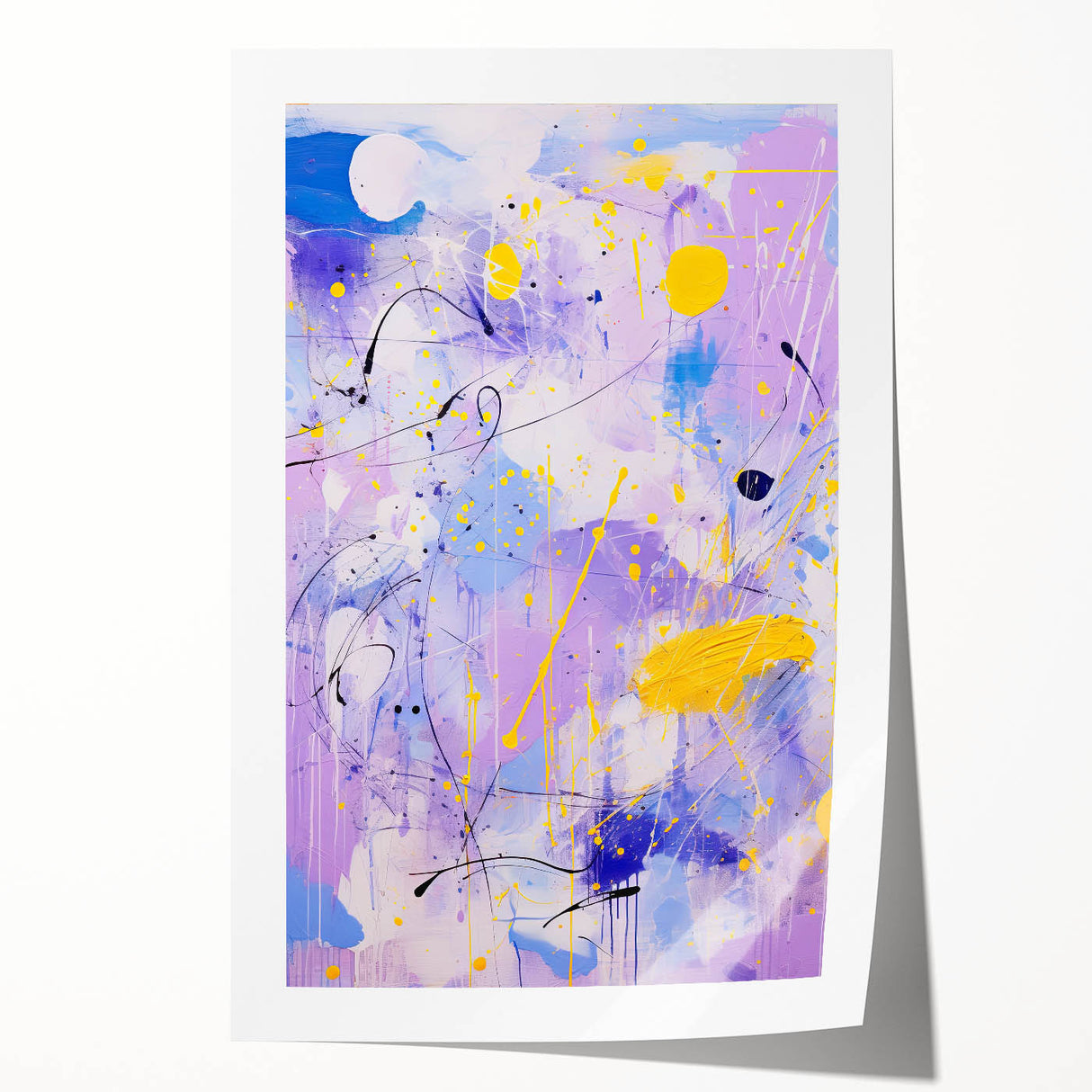 Abstract Kids Room Wall Art – Rolled Canvas Prints for Kids