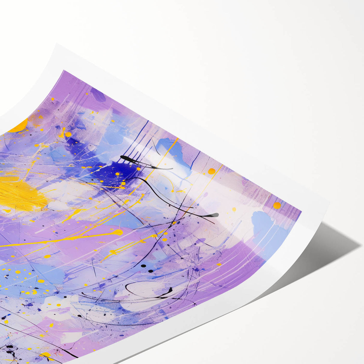 Abstract Kids Room Wall Art – Rolled Canvas Prints for Kids