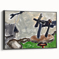 Modern Abstract Landscape - Art Print of Weather Vane by Arthur Dove