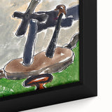 Modern Abstract Landscape - Art Print of Weather Vane by Arthur Dove