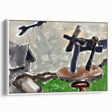 Modern Abstract Landscape - Art Print of Weather Vane by Arthur Dove