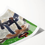 Modern Abstract Landscape - Art Print of Weather Vane by Arthur Dove