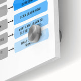 Growth Mindset Typography Art – Motivational Educational Print