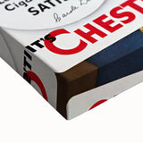 Vintage Chesterfield Cigarettes Ad Poster | Retro Flight Attendant Art