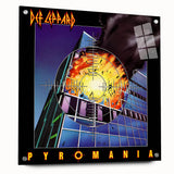 Retro Wall Art – Def Leppard Pyromania Album Canvas Print