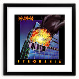 Retro Wall Art – Def Leppard Pyromania Album Canvas Print