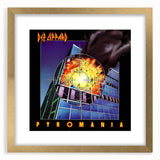 Retro Wall Art – Def Leppard Pyromania Album Canvas Print