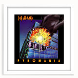 Retro Wall Art – Def Leppard Pyromania Album Canvas Print
